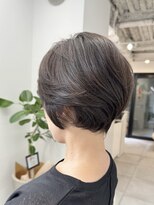 マノハ(manoha) アッシュショートボブ