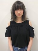 【LA PENSEE】大人かわいい外ハネボブ アッシュブラウン 小顔