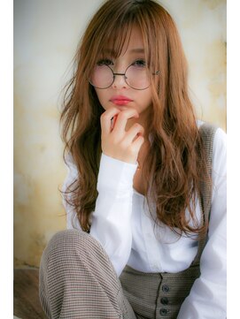 マーリャヘアー(mallia hair) シースルーバングうるつやロンググレージュ