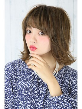 トワイスアップ(TWICE UP) 『　無邪気な外ハネが可愛い　ファジーロブ♪　』