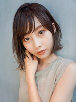 アイティー バイ アルバム 浦和店(IT by ALBUM) 大人ボブ_ハイライトカラーセミウェットウェーブ_7749