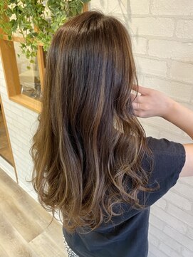 エンヴィー(ENVY) 白髪ぼかし×コントラストハイライト