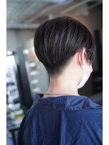 シャロン(SHARON)&nbsp;【SHARON原宿】黒髪ベリーショート/刈り上げ/ハンサムショート