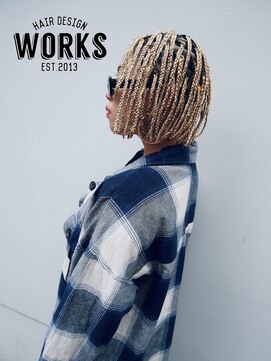ワークス ヘアデザイン(WORKS HAIR DESIGN) ボブブレイズヘア