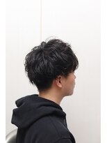 ヘアーアンドグルーミング ヨシザワインク(HAIR&GROOMING YOSHIZAWA Inc.)&nbsp;【ヨシザワ人形町】スパイラルパーマツーブロック黒髪髪質改善