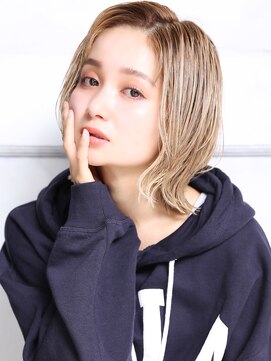 クラッチ 天王寺(CLUTCH) 大人可愛い20代30代40代小顔 ハイライトカラー E7