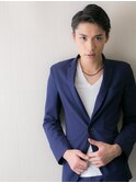 ≪mod's men≫COOLな七三オールバック…ショートトラッドa
