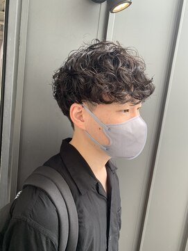 ココ 原宿(KOKO) 刈り上げマッシュ/スパイラルパーマ/メンズパーマ