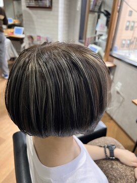 ビスイル 秋葉原店(Vis ill) コントラストハイライト/ハイトーン/グレージュ/小顔