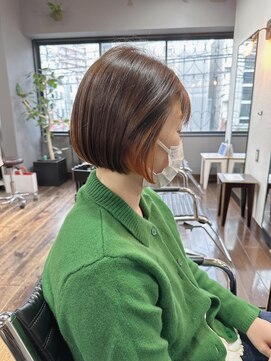 ヘアアンドメイク エジェリ(hair&make egerie) 【ボブ インナーカラー 恵比寿】