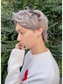 カノイ(KANOI) 【メンズ】マッシュウルフ×ハイトーン