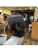 レディースカットカラーパーマ
