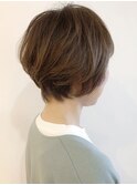 大人のカジュアルショート☆似合わせカット/大人カラー/白髪染め