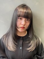 クレオヘアフィーカ(CLEO hair fika) “dark gray”