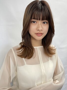 ロフティー 清澄白河(LOFTY) シアーカラー/くびれヘア/ぱっつんバング/髪質改善/清澄白河