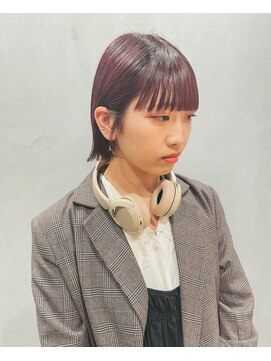 リムレス(LIMLESS) ミルクティーベージュダブルカラーブリーチ新潟万代