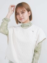 オンク 新宿(onk) ミディアムヘア/ショコラベージュ/ボブルフ/新宿駅