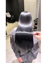 エイチエムヘアー サッポロ(HM HAIR Sapporo) ブルーブラック×Premium美髪矯正×Premium髪質改善tr