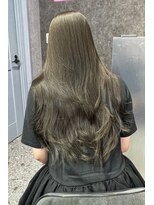 ランズ(LANDS)&nbsp;オリーブベージュ【韓国ヘア 大阪 梅田】