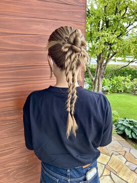 ラボア(La'BOA) 韓国風トゲトゲカチモリ