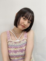 メゾンアクア 表参道(Maison ACQUA)&nbsp;◎切りっぱなしボブ縮毛矯正ミニボブストレートパーマ