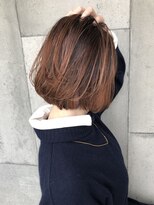 ヘアースペース エートゥーゼット(HairSpace AtoZ)&nbsp;ピンクベージュカラー/バレイヤージュ/ピンクカラー