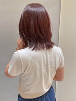 スニュウ(snuw) ブリーチ無し/ピンクベージュ/レイヤーカット