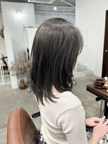 アオゾラヘアーヒカリノモリ(AOZORAHAIR hikarinomori) ダークオリーブグレー＊大人レイヤー