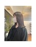 【新生活応援】似合わせカット＋Hueカラー＋髪質改善トリートメント￥11,000