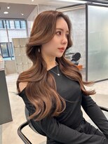 リリー(Lilley) 【lilley 稲永麻衣】レイヤーカット+顔まわりカット+韓国ヘア