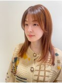 オレンジベージュロブ
