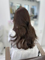 ハピネス 梅田茶屋町店(HAPPINESS)&nbsp;韓国風/レイヤーカット/顔周り/顔まわり/髪質改善/ベージュ