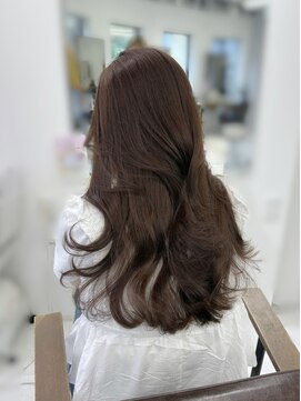 ハピネス 梅田茶屋町店(HAPPINESS) 韓国風/レイヤーカット/顔周り/顔まわり/髪質改善/ベージュ