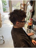 ショートツイスパ　ショートツイスパパーマ　ツイストスパイラル
