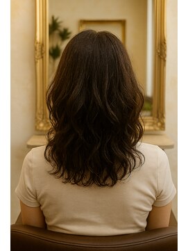 エンジェル 青葉台(ANGEL) デジタルパーマでロングウェーブ