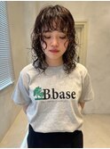 束感たっぷり♪くしゃっとカールの個性派ウルフ