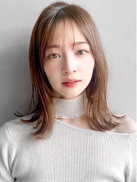 リヤン 表参道(lyann) 愛されこなれヘアイメチェンハイライトカラーサイドバング