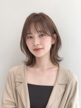 《髪質改善》似合わせカット＋うるツヤカラー＋髪質改善Tr.ライト　￥12760