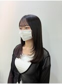 美髪矯正で作るナチュラル艶ストレート