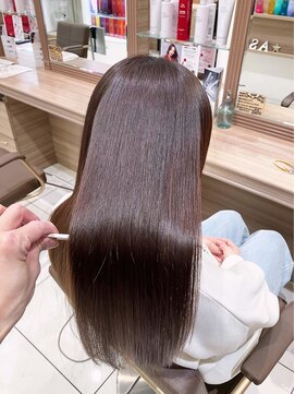 アッシュ ひばりが丘店(Ash) 艶々縮毛矯正　髪質改善/縮毛矯正/ひばりが丘