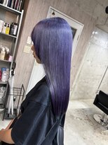 ラフィット 香椎(lafit)&nbsp;ブリーチカラーダブルカラーケアブリーチピンクバイオレット