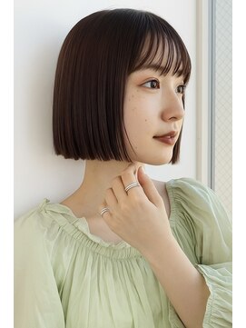 セブンルックス モカ 宇都宮鶴田店(7LOOKS mocha) タッセルボブ