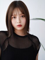 エインアンリー 明治神宮前(AIN.ANLY.) ☆黒髪クラゲヘアーオリーブグレー小顔ココアベージュ韓国ヘア