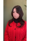「周りと差がつく」ロングレイヤーウルフ