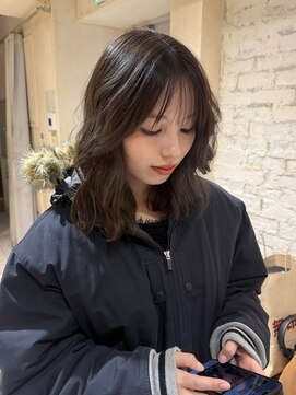 ラボヌール ヘアー エクラ(La Bonheur hair eclat) 冬に映える♪"グレージュ"