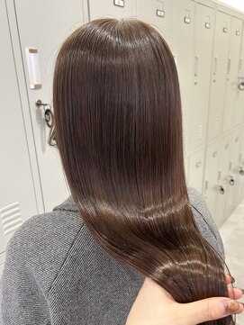 ケンジ 湘南台(KENJE) 髪質改善！つやつやブラウン