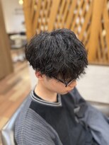 コンティバイミラートーク(CONTY by MIRROR TALK) 王道の波巻きパーマ