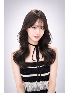 エートス(ethos) 三好市美容室 韓国風くびれレイヤーロング