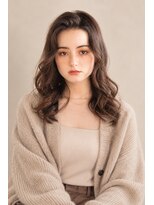パノラ(PANOLA)&nbsp;大人可愛い　かき上げスタイル　センターパート　吉祥寺