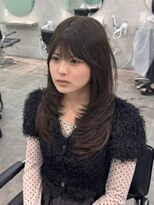 ジーニー 千葉(GENiE)&nbsp;韓国レイヤーカット/顔周り/ミントベージュ/【古荘竜生】